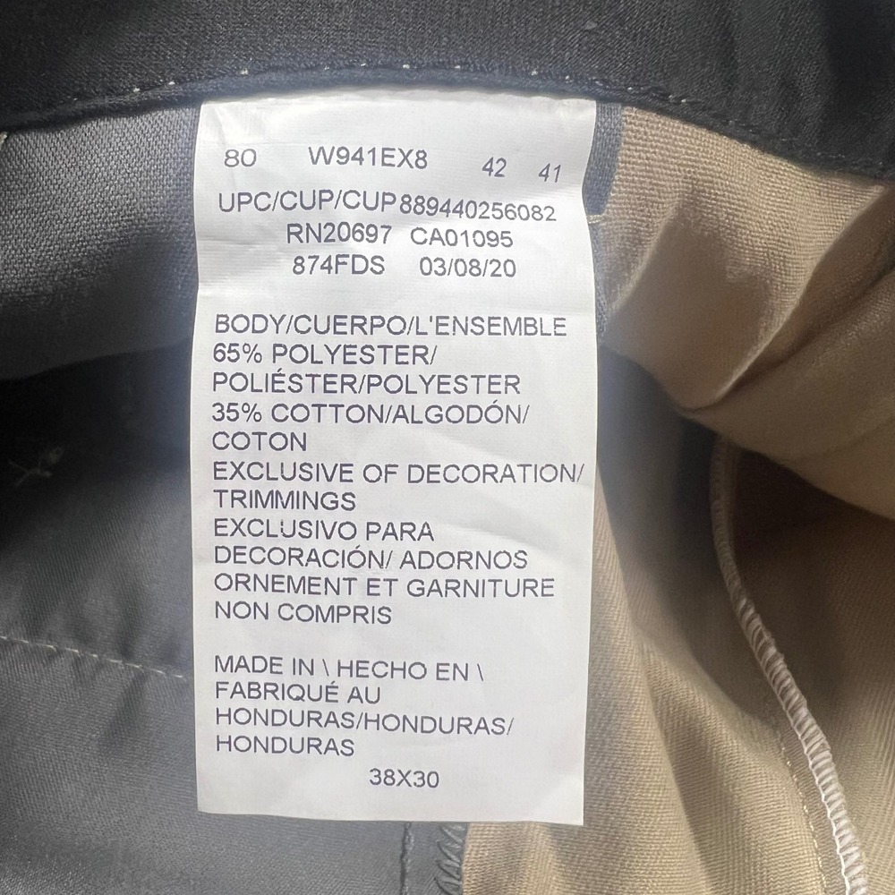Dickies 874 Flex Original Fit Khaki Work Pants Men 38x30 Workwear Utility 874FDS - Picture 9 of 13